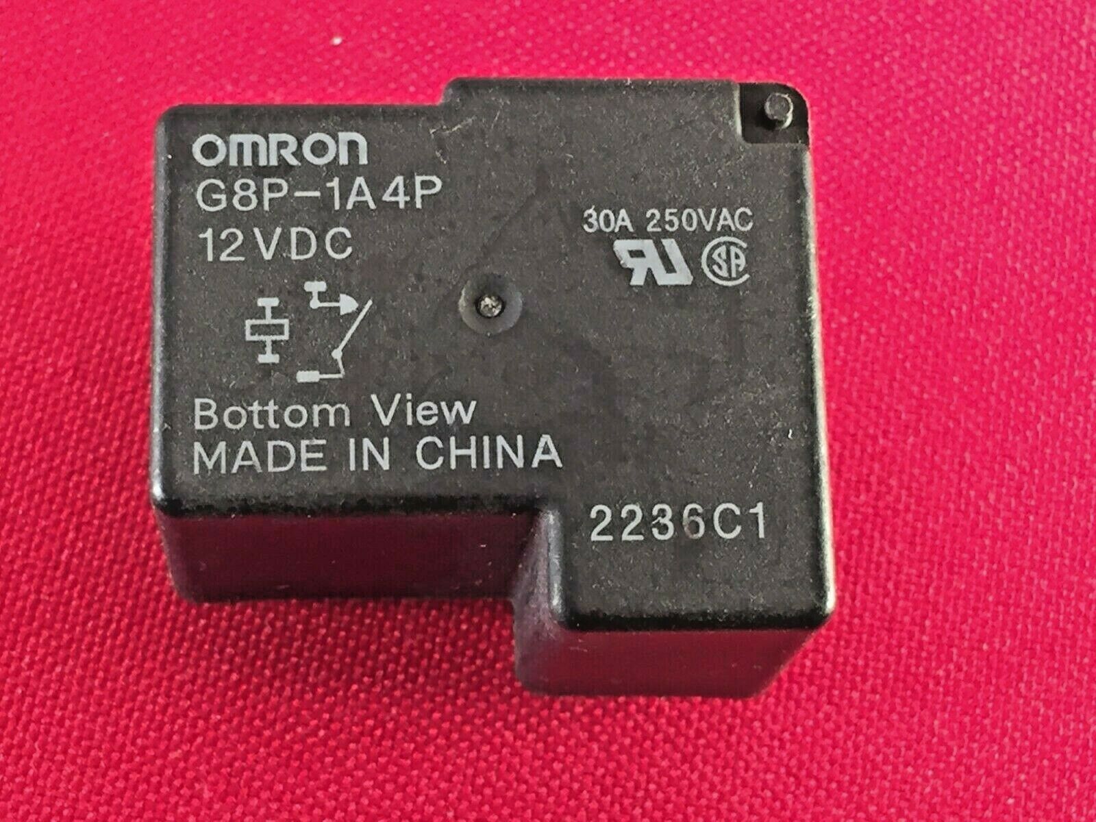Omron G8p-1a4p 12vdc General-purpose-relay 30a 250vac
